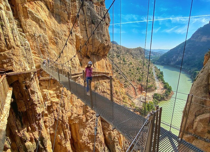 Mejores vistas caminito del rey