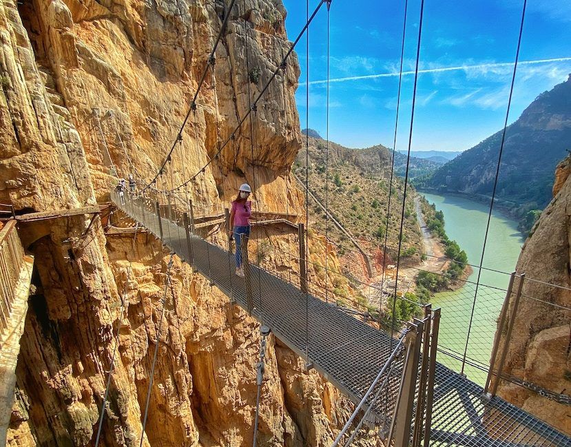 Mejores vistas caminito del rey