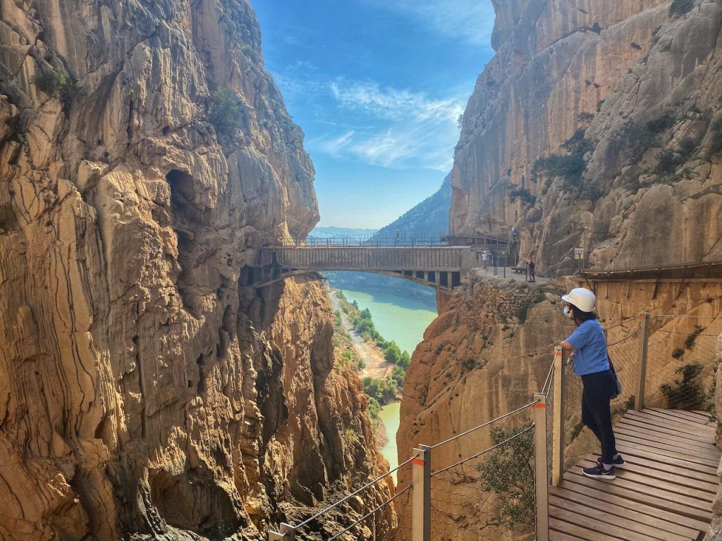 Vistas caminito del Rey